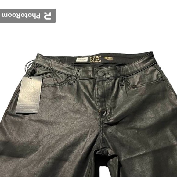 Rock & Republic Women's Jeans ~ NWT ~ Rx Berlin Mid Rise ~ Coated Fabric… - Picture 14 of 16